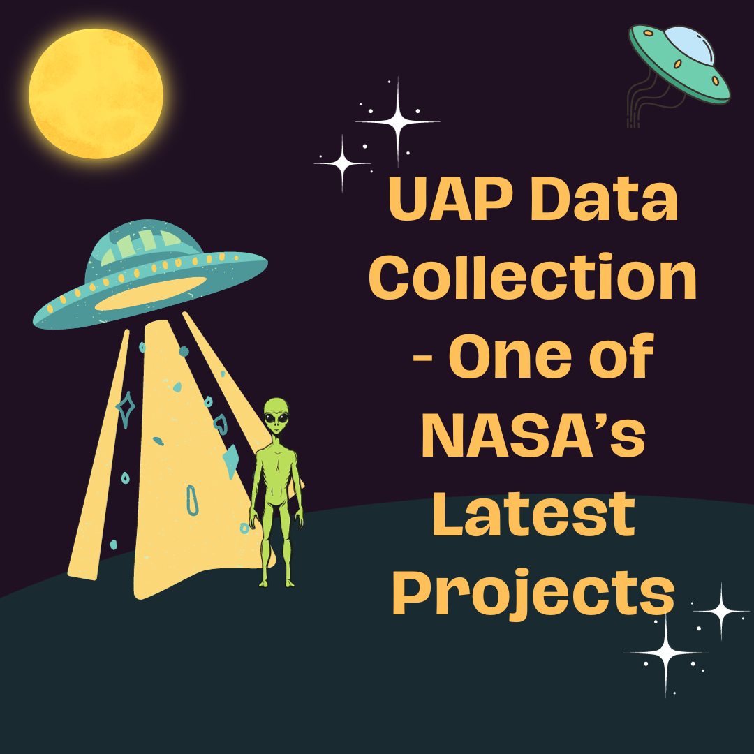 Original Canva created by Laurel Barrett; UAP Data Collection - One of NASAS Latest Projects