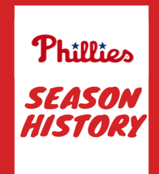 Phillies Complete Season History