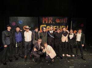 Last year's Mr. Gateway contestants ready for the show! Don't they look great?
