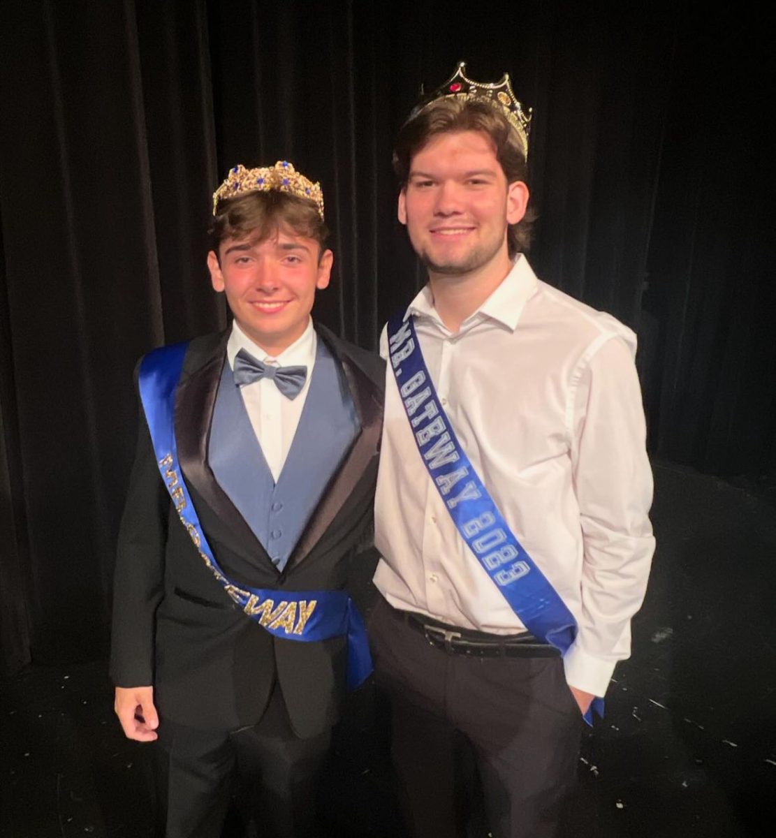 Last years winner Jack Colella with this years Mr. Gateway, Cole Tice!