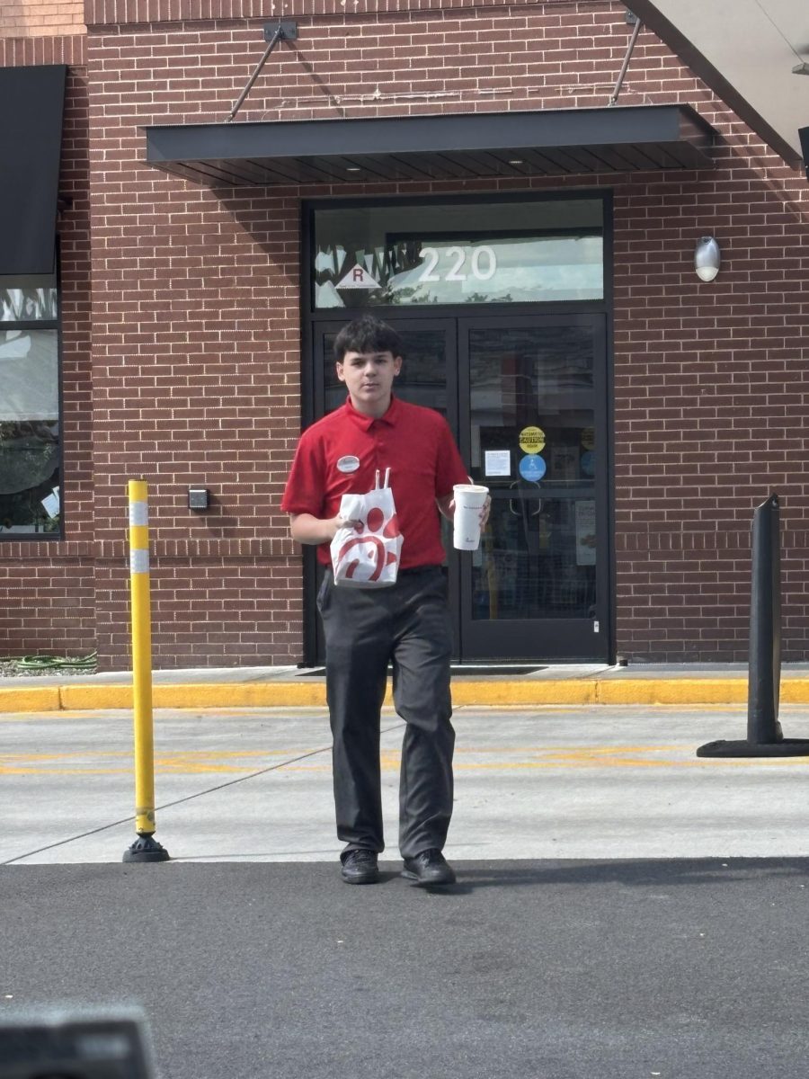 Finishing my Saturday shift at Chik-fila, Marlton