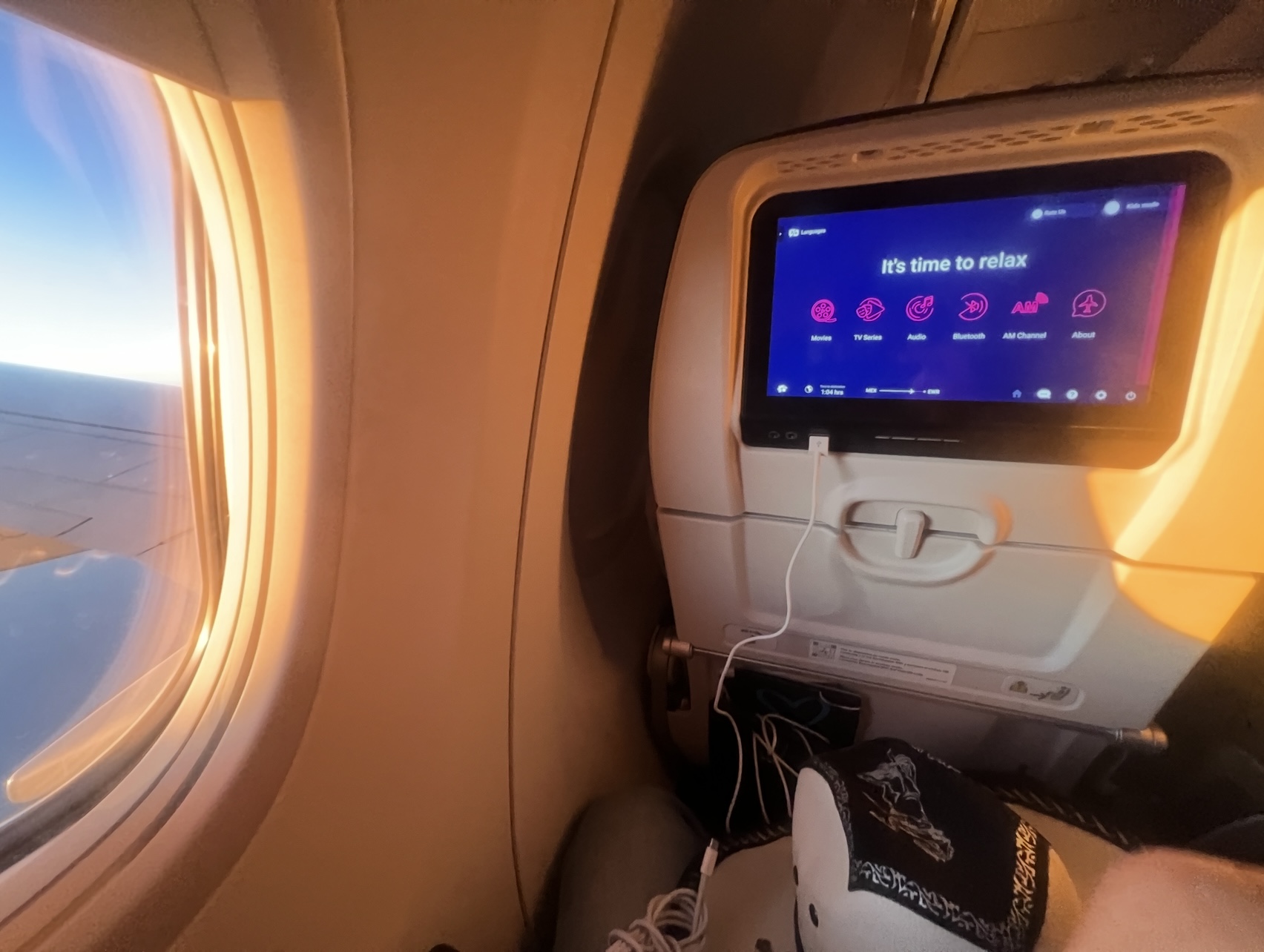 Airplane headed to Newark