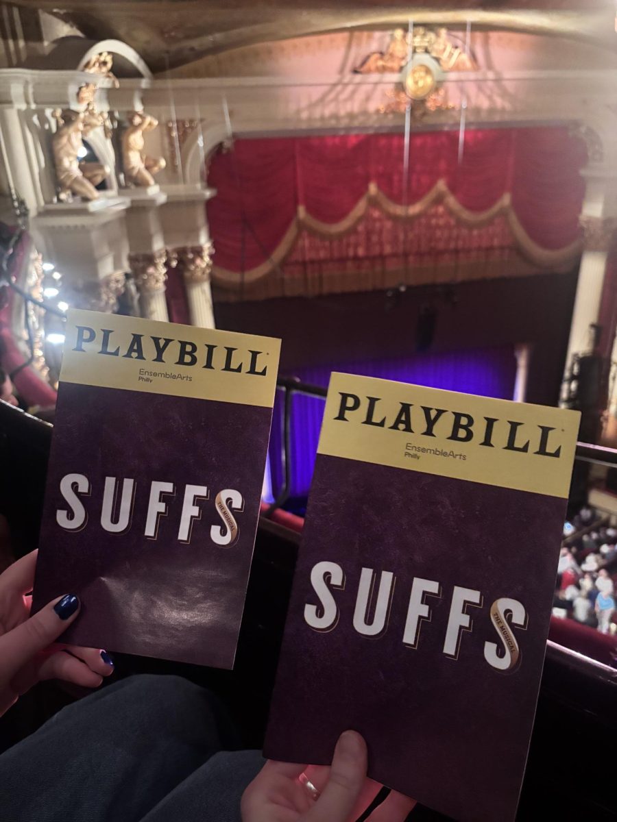 The playbills from Suffs the Musical